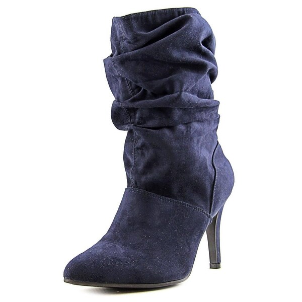 Style & Co Adelay Pointed Toe Synthetic Mid Calf Boot