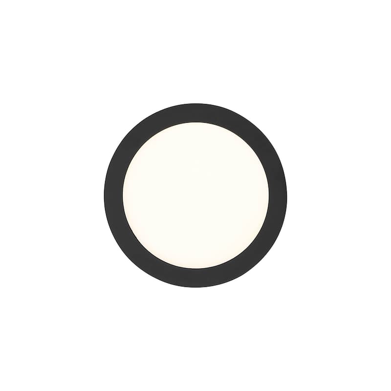 James Allan Randolph 8" Wide LED Flush Mount Ceiling Fixture