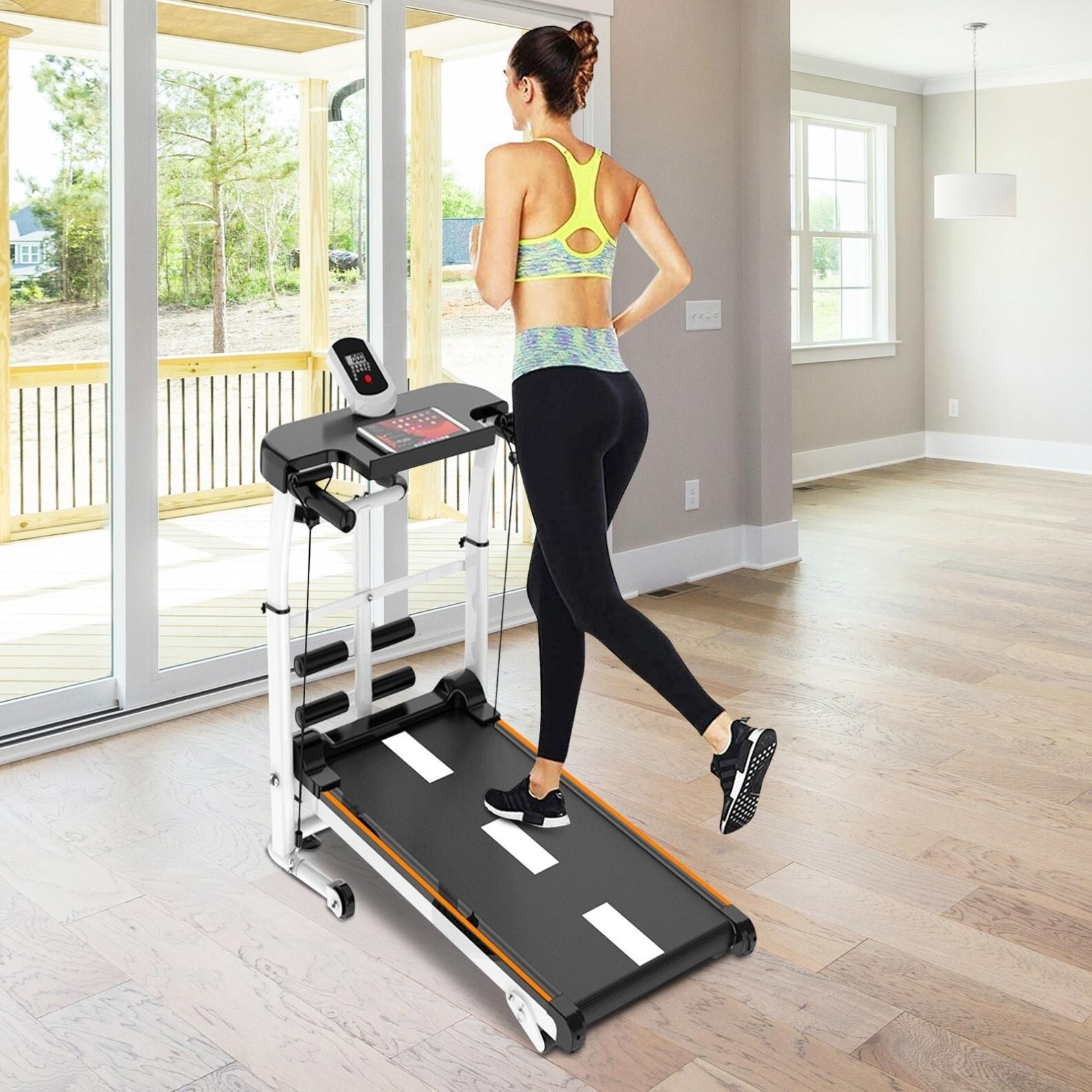 4 in sale 1 mechanical treadmill