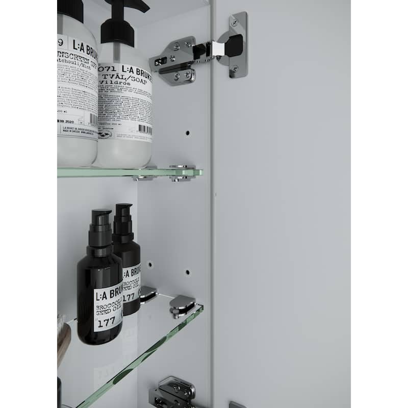 One Door Steel Frame Round Shape Medicine Cabinet