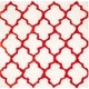preview thumbnail 63 of 62, SAFAVIEH Handmade Barcelona Shag Attie Polyester Rug 5' Square - Ivory/Rust - Square