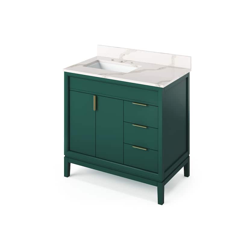 Jeffrey Alexander VKITTHE36R-QUARTZ Theodora II 36" Free Standing