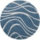 preview thumbnail 91 of 213, SAFAVIEH Florida Shag Sigtraud Abstract Waves 1.2-inch Thick Rug