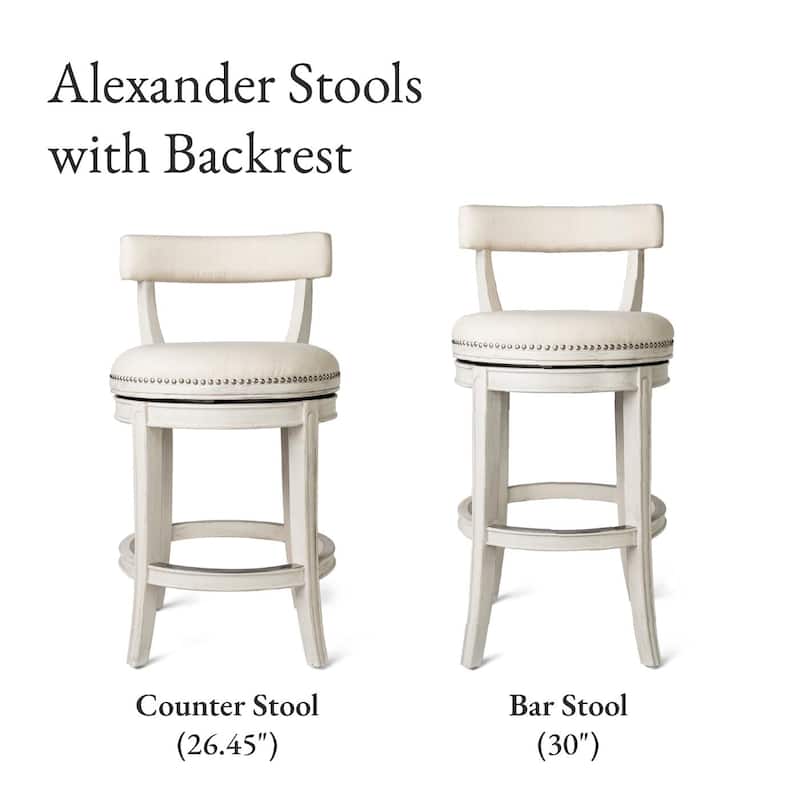 Maven Lane Alexander Swivel Kitchen Stool