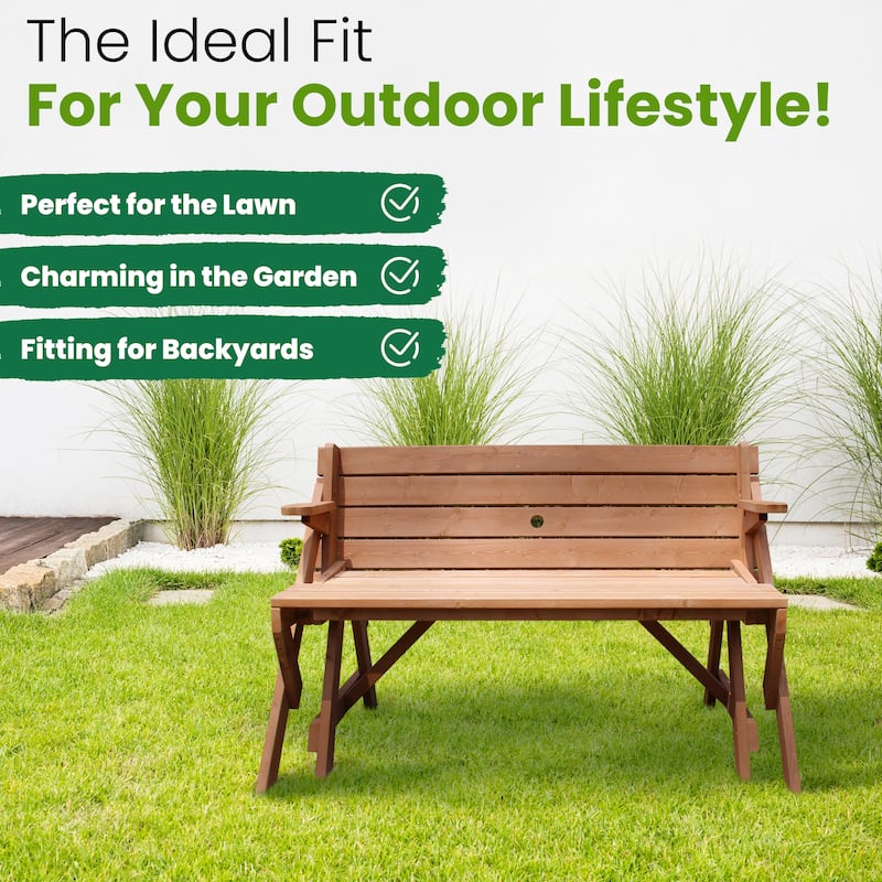 Surfside Interchangeable Picnic Table by Havenside Home