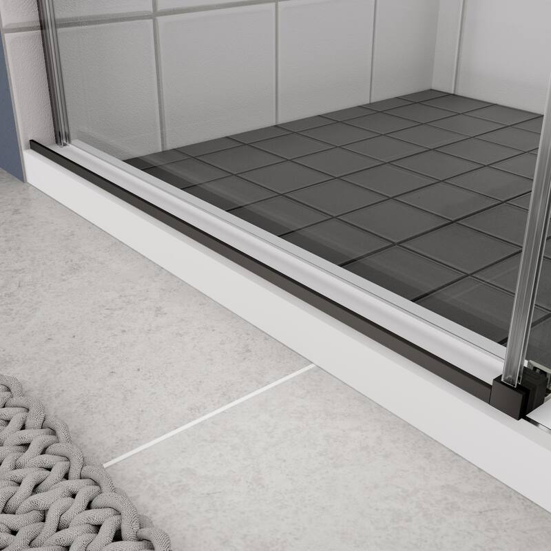 Glass shower door, sliding door