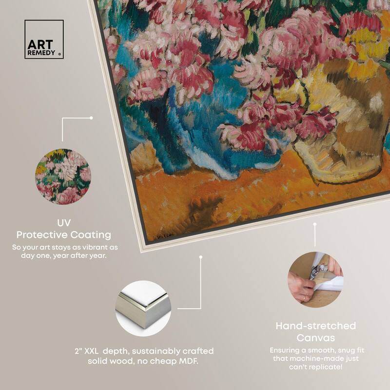 Give him Flores Canvas by Art Remedy