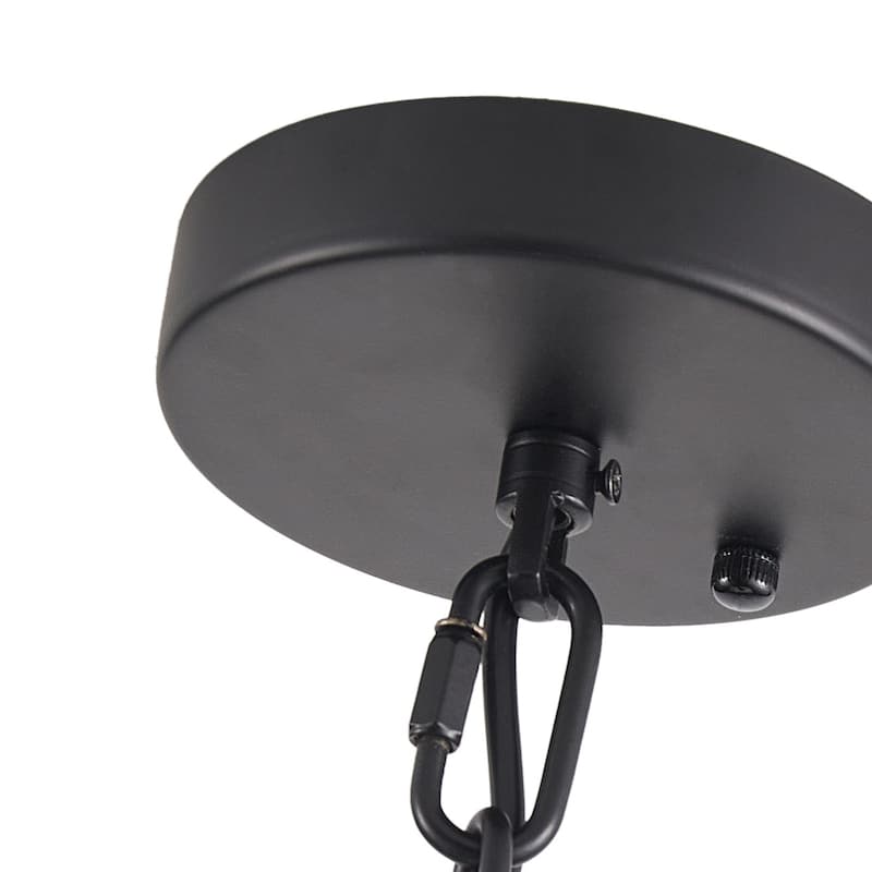 12-Lights Candle Wagon Wheel Chandelier - 39.4"D×4.7"W×75.2"H(Adjustable)