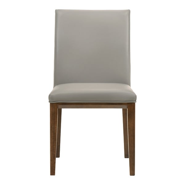 Aurelle Home Modern Leather Parson Dining Chairs (Set of 2). Opens flyout.
