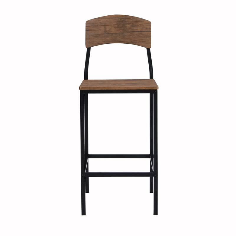 5PCS Counter Height Leaf Dining Table Set