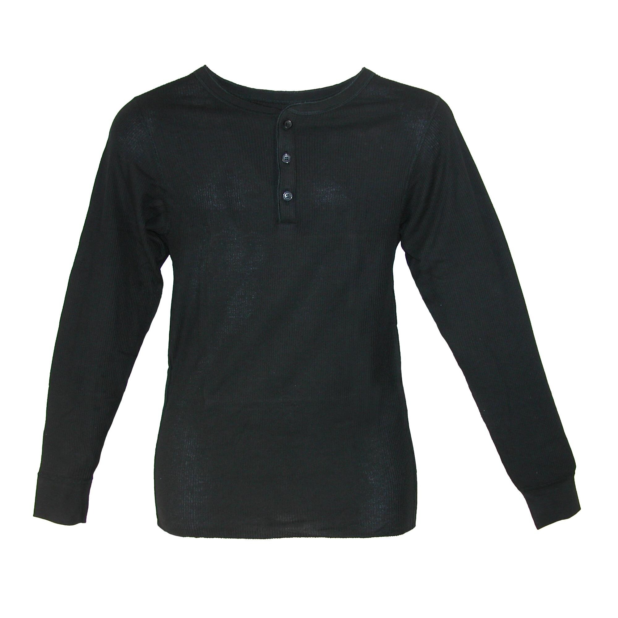hanes men's thermal shirts