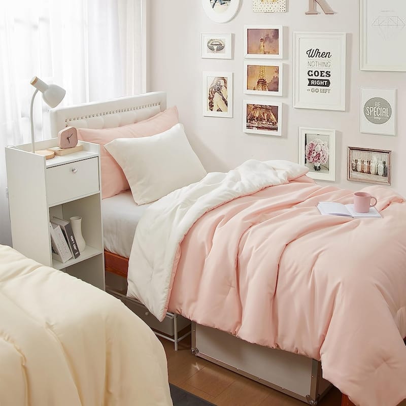 Dorm Haul® - Cozy College Comforter Set - Twin XL Reversible Bedding
