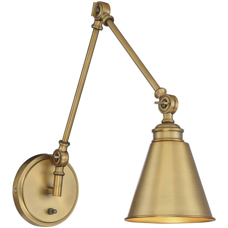 Savoy House Morland 16" Tall Wall Sconce with Plug