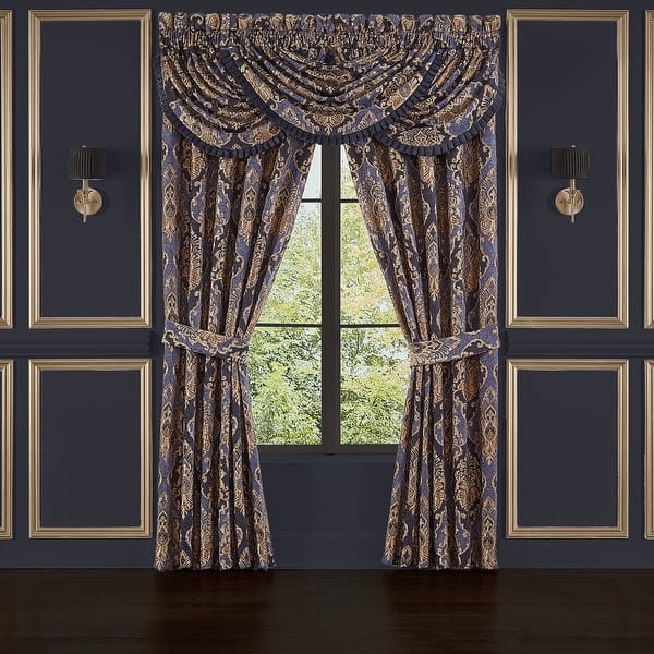 Five Queens Court Woodstock 84 Inch Window Panel Pair Overstock
