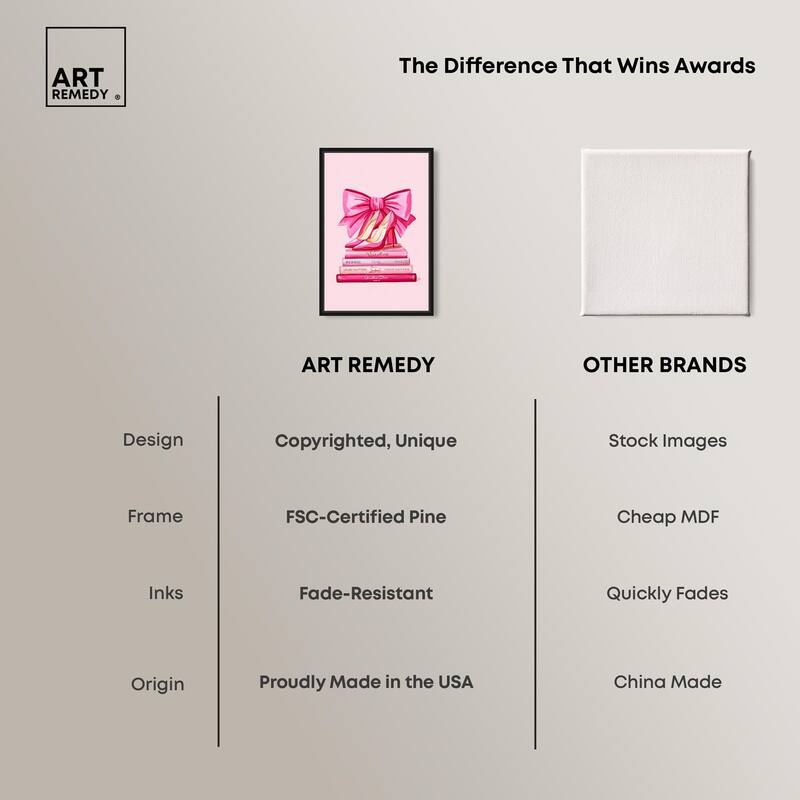 Roseate Runway Reads Canvas by Art Remedy