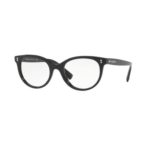 Valentino VA3009 5001 52 Black Womens Oval Eyeglasses