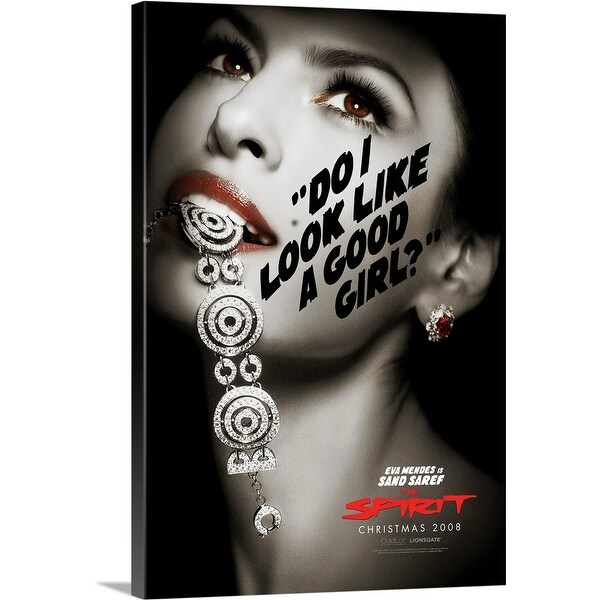 "The Spirit - Movie Poster" Canvas Wall Art