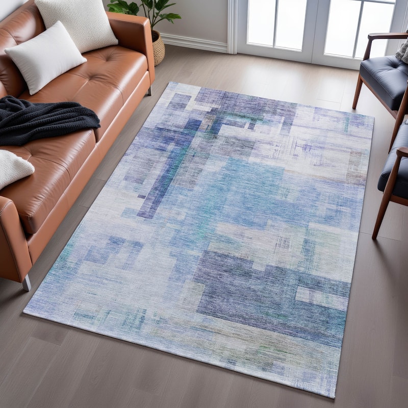Premium Washable Super Soft Modern Abstract Mayfield Rug