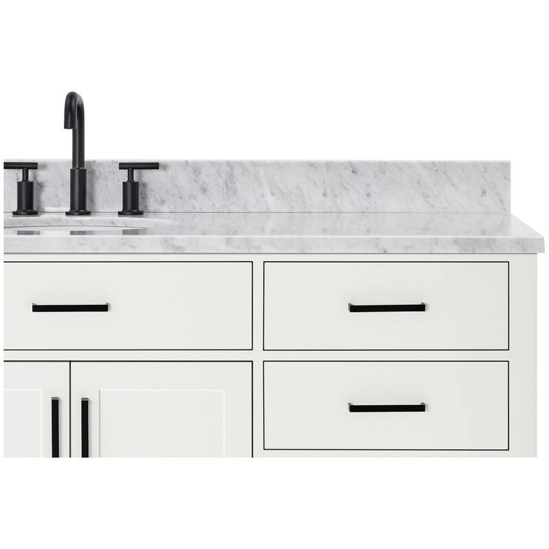 Ariel T067SCW2OVO Hepburn 67" Free Standing Single Oval Basin Vanity