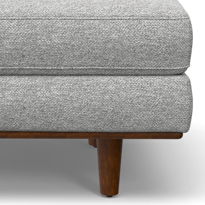 WYNDENHALL Brixley 33 inch Wide Mid-Century Modern Table Ottoman