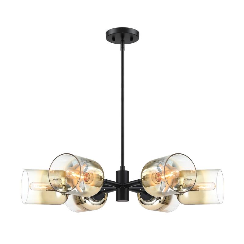 Designers Fountain D306M-6CH Gatsby 6 Light 28" Wide Chandelier