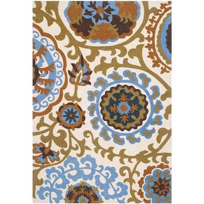 SAFAVIEH Handmade Cedar Brook Imkea Modern Cotton Rug