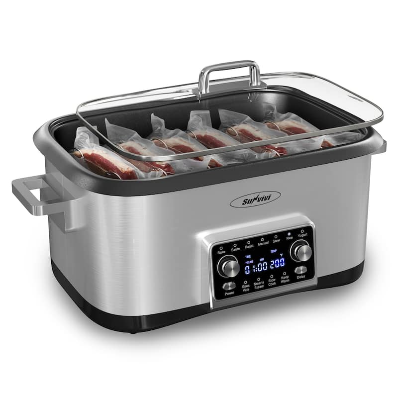 12-in-1 Digital Programmable Slow Cooker