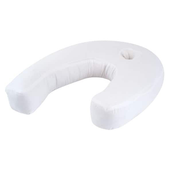 slide 2 of 6, Contour Side Sleeper Pillow for Neck, Shoulder, and Back Pain Relief by Windsor Home - White Medium - Standard - Single
