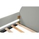 preview thumbnail 10 of 20, Twin Upholstered Daybed with Carton Ears Headboard, Grey