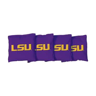 Louisiana State University LSU Tigers Purple Cornhole Bags