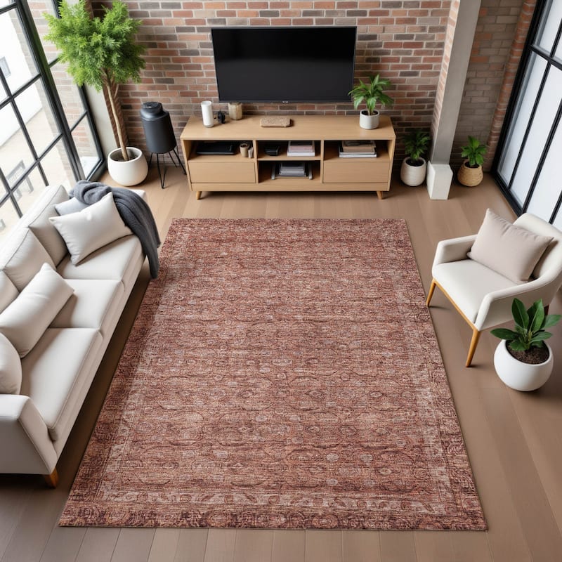 Premium Washable Super Soft Vintage Traditional Mayfield Rug