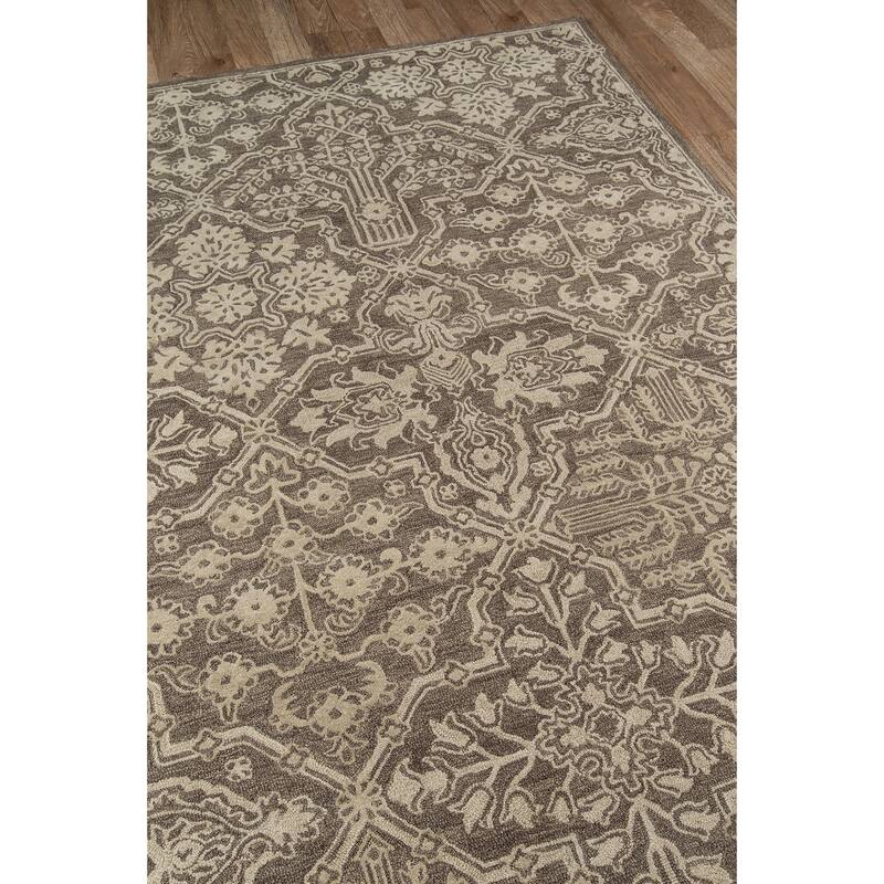 Skyline Decor Grey Cosette Rugs in Rectangle Shape - 10' X 14'