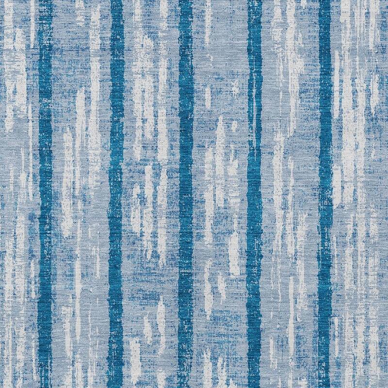 HomeRoots Striped Transitional Rectangle Outdoor Rug