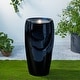 preview thumbnail 16 of 46, Glitzhome 30"H Oversized LED Ceramic Fountain