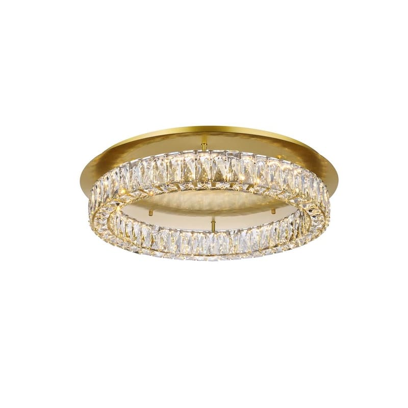 Gold LED Flush Mount