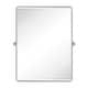 preview thumbnail 59 of 126, TEHOME Woodvale Rectangle Vertical Metal Wall Mirrors