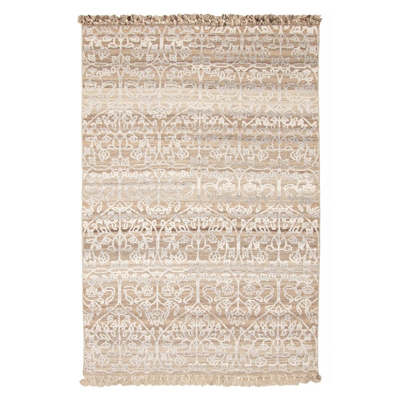Tangier Brown Rug 5'2" x 8'0" - 5'2 x 8'0 - Brown - 5'2 x 8'0
