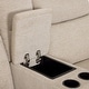 preview thumbnail 39 of 118, MCombo 64.6" Wall Hugger Power Loveseat Fabric Recliner Sofa with USB Ports