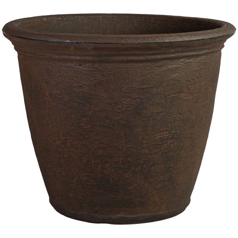 Sunnydaze Anjelica Outdoor Flower Pot Planter - 20-Inch - 2-Pack