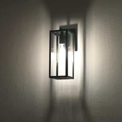 Starlee Tall Box Outdoor Wall Fixture by Havenside Home