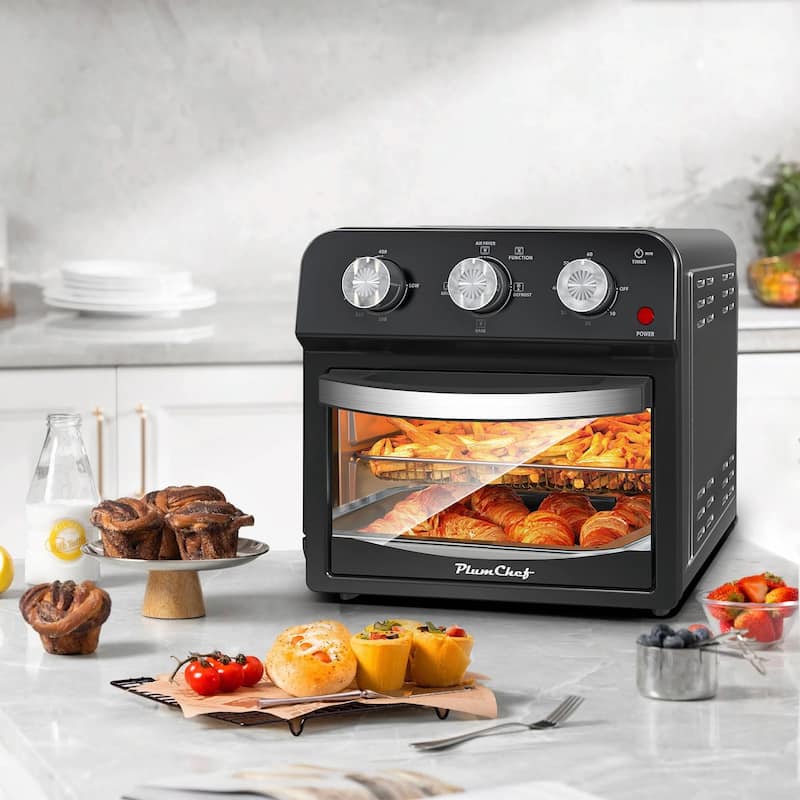 12.5 Quart Air Fryer Convection Toaster Oven, 1500W, 4 Cooking Modes, 7-in-1 Multifunction