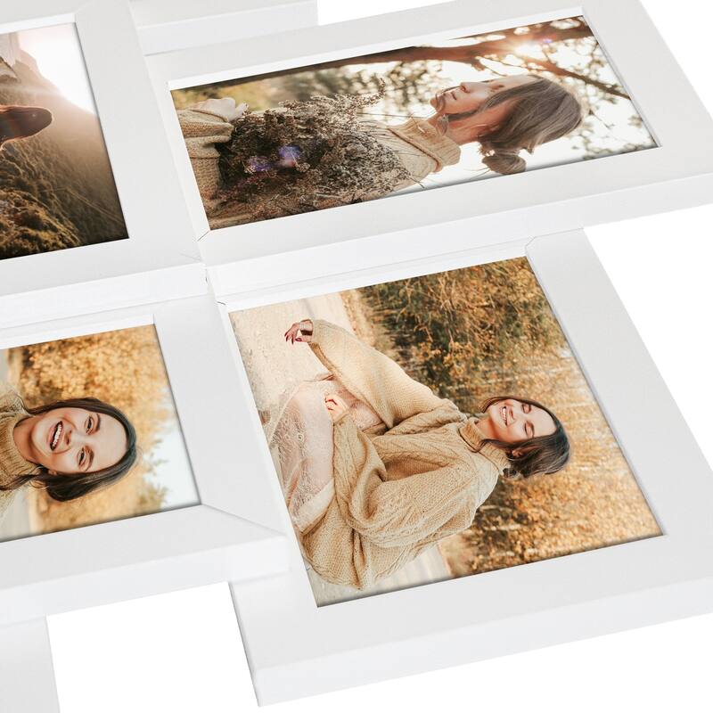 Modern Photo Frame 24x24 Square Storm Eye White PVC Picture Frame