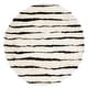 preview thumbnail 67 of 70, SAFAVIEH Venus Shag Moeidur 1.75-inch Thick Rug 6'7" Round - Ivory/Black - Round