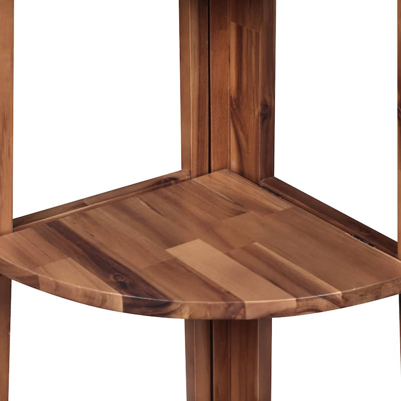 Bayfront 5-Self Corner Folding Bookcase