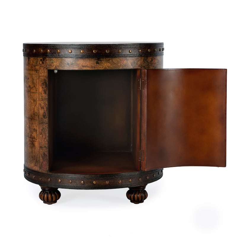 Butler Vasco Old World Map Duffel Table