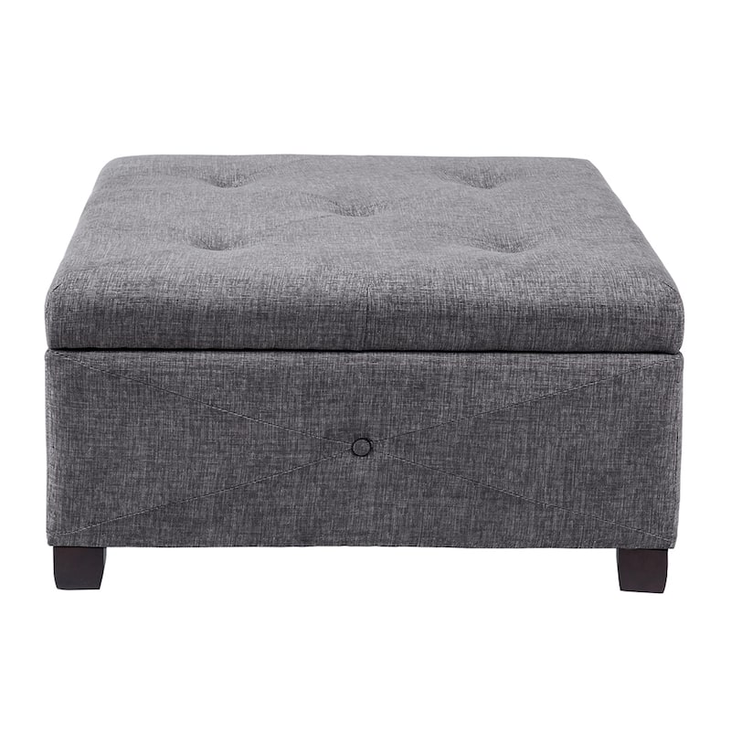 Soft Close Storage Ottoman
