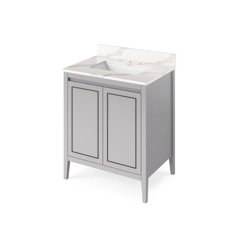 Jeffrey Alexander VKITPER30R-QUARTZ Percival II 30" Free Standing