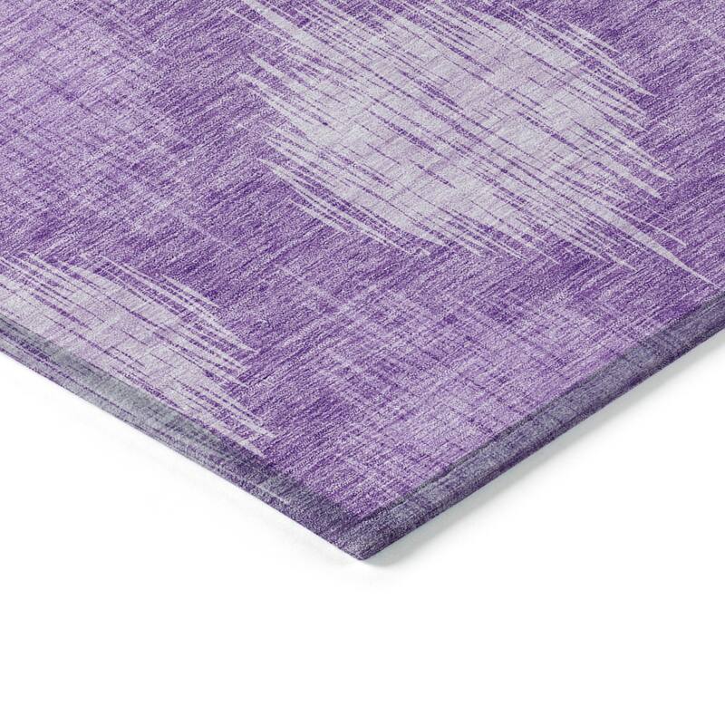 Machine Washable Indoor/ Outdoor Chantille Contemporary Geo Rug
