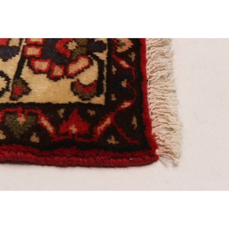 ECARPETGALLERY Hand-knotted Anadol Red Wool Rug - 4'2 x 6'11