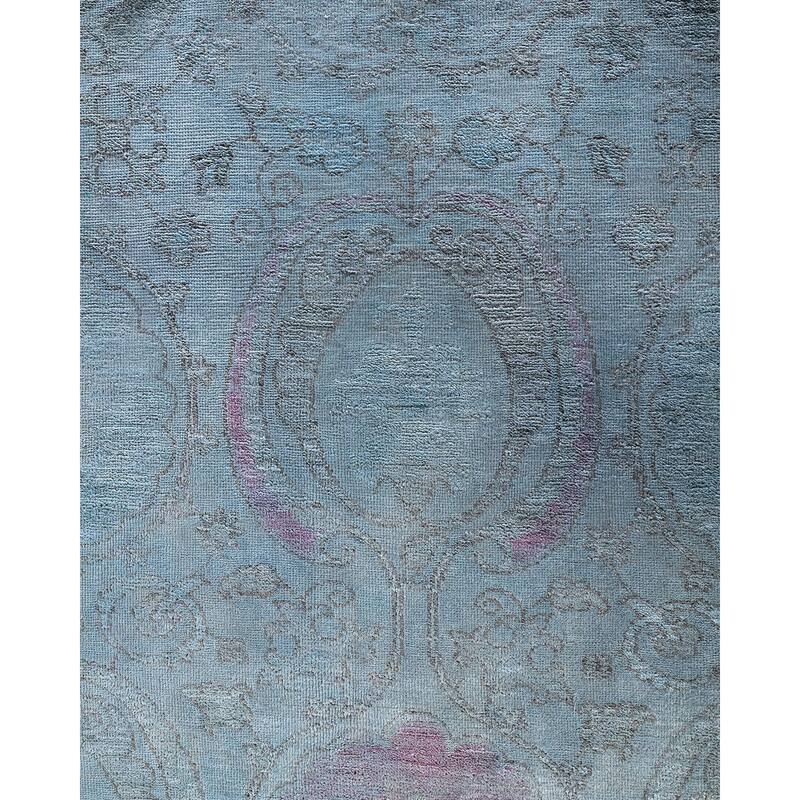 Vibrance One-of-a-Kind Hand-Knotted Area Rug - Gray, 11' 10" x 17' 6" - 11' 10" x 17' 6"